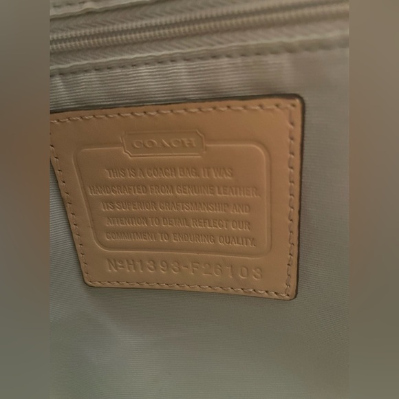 Coach Gray Tote Bag - Picture 5 of 10